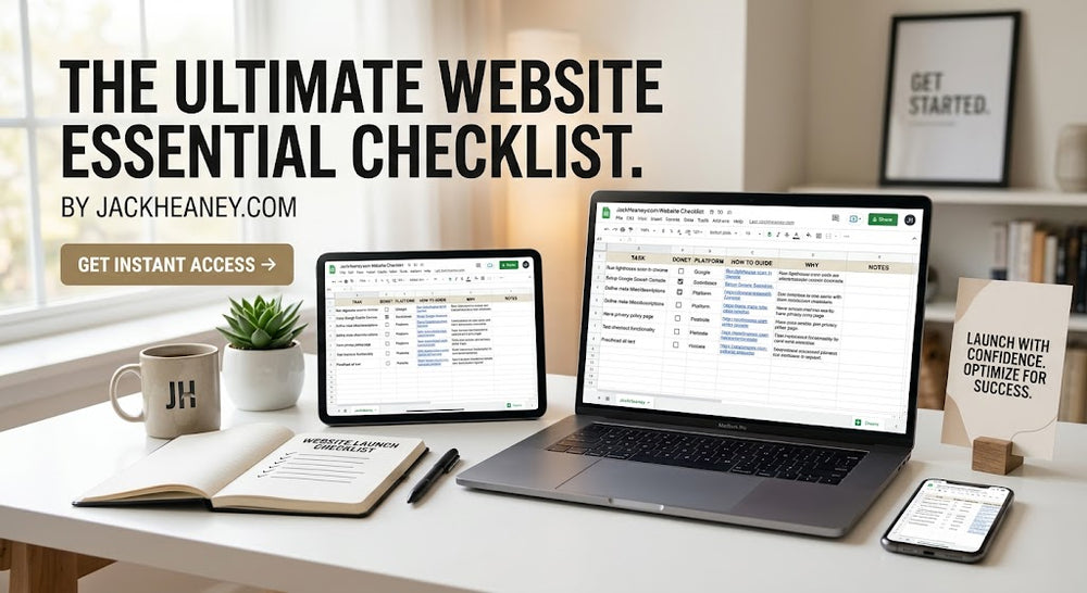 The Ultimate Website Essential Checklist